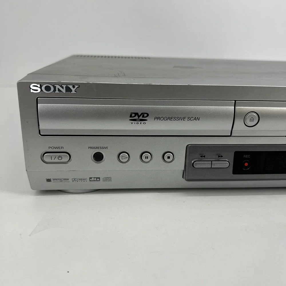 Sony SLV-D300P DVD VCR Combo Player Silver‎ Progressive Scan Hi-Fi Stereo VHS
